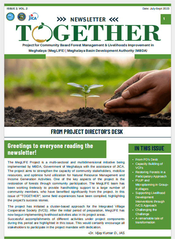 Together Newsletter Issue 2. Vol.2